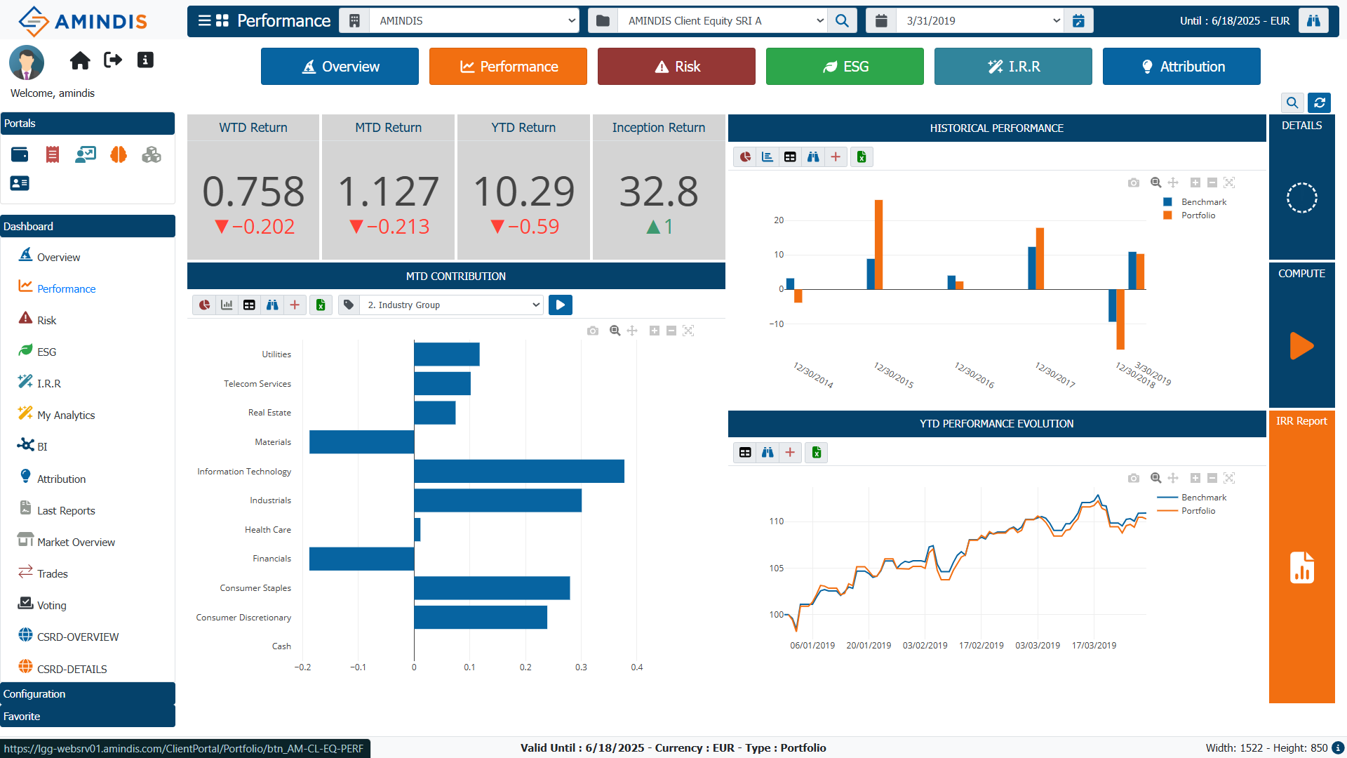 client portal