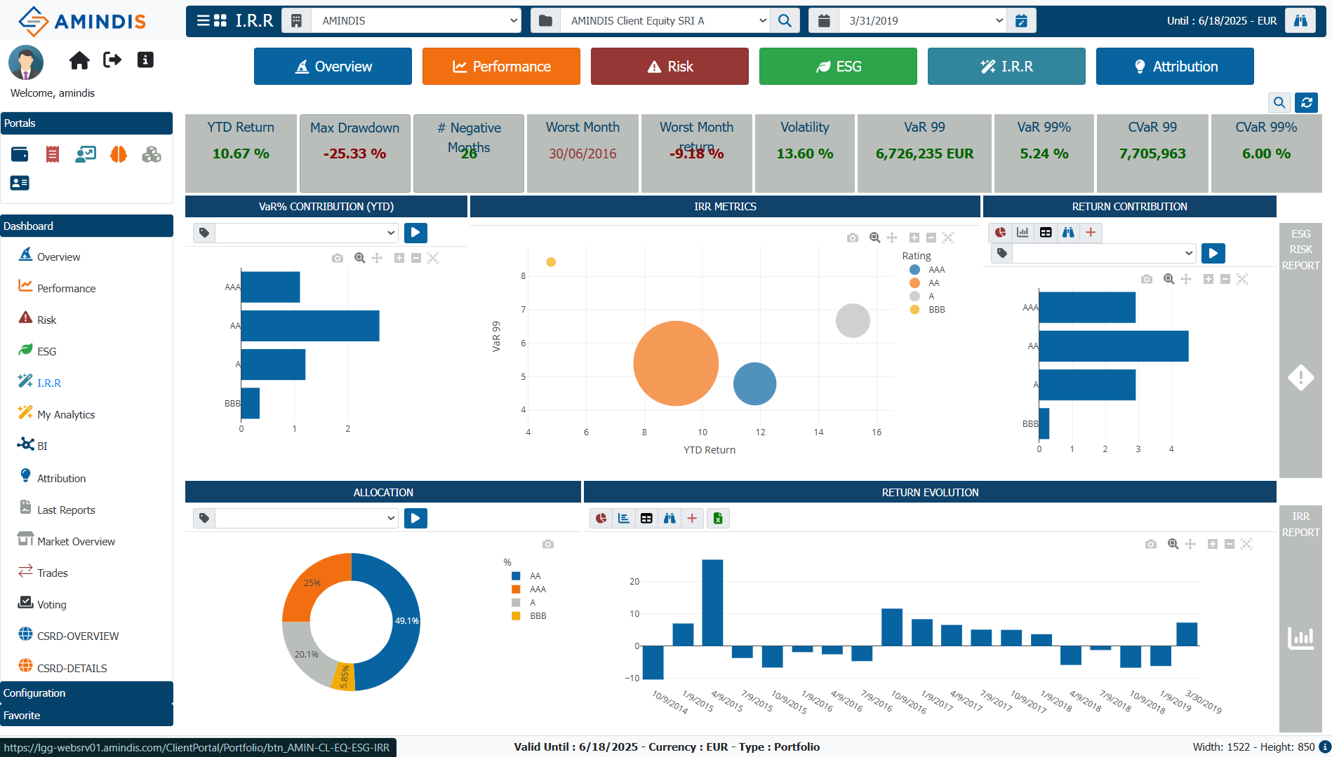 client portal