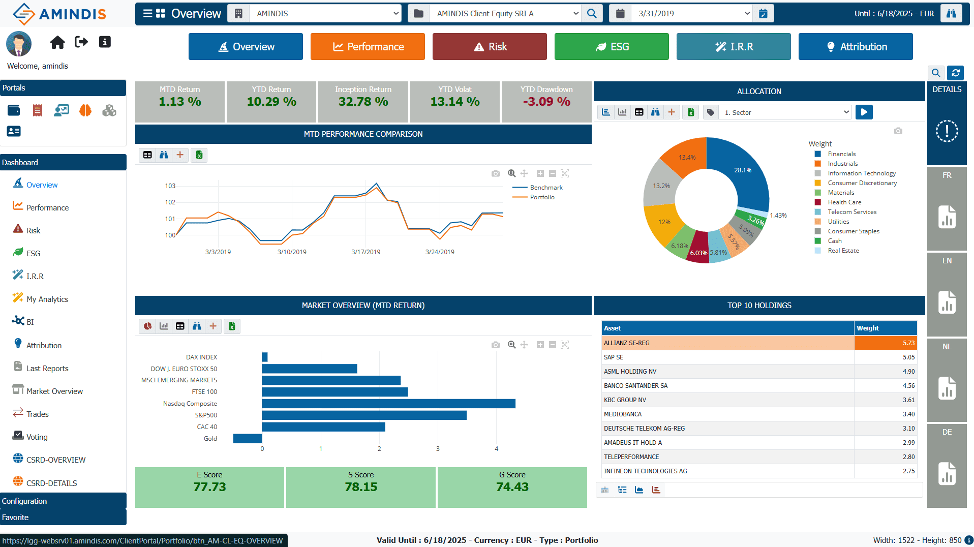 Client-portal-asset-managers-dashboard-software-solution